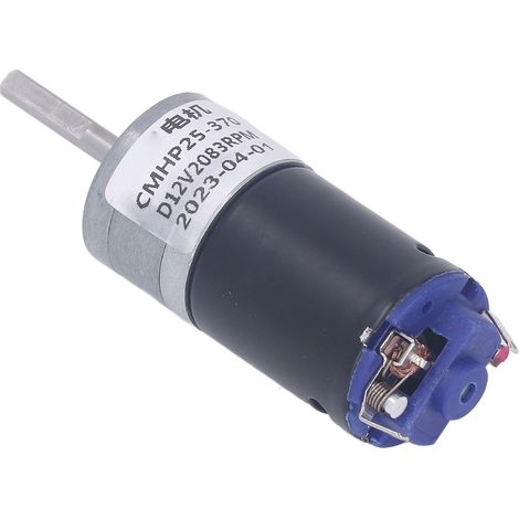 Moteur électrique sans balais DC12V 2083RPM, couple élevé, réducteur à engrenages pour contrôle d'automatisation (1/5)