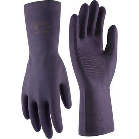 GUANTE NEOPRENO INT.LATEX FLOCA. TALLA 9 - EHLIS