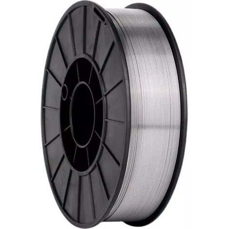 Trade Shop - INFUSED DRAHT FÜR MIG-SCHWEISSGERÄT ENDLOSDRAHT OHNE GAS SPULE 5 KG 0,8 MM E71T-GS - (1/3)