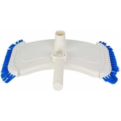 BUNTHAUS Brosse d'aspiration de Piscine, poignée Brosse d'aspiration de Piscine Poignée d'aspiration de Piscine Flexible Nettoyant pour tête d'aspiration de Piscine Outil de Nettoyage en Surface (1/5)