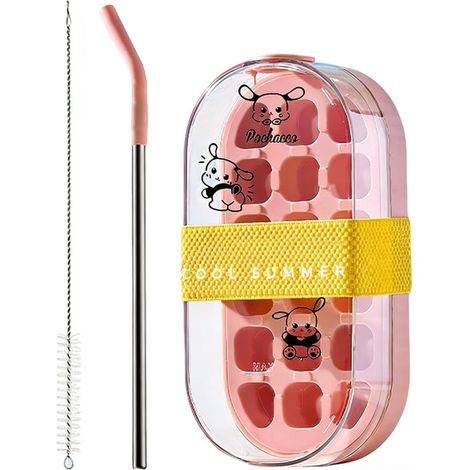 à Glaçons Sans Contact Bouteille 2 en 1 Portable Réutilisable (1/5)