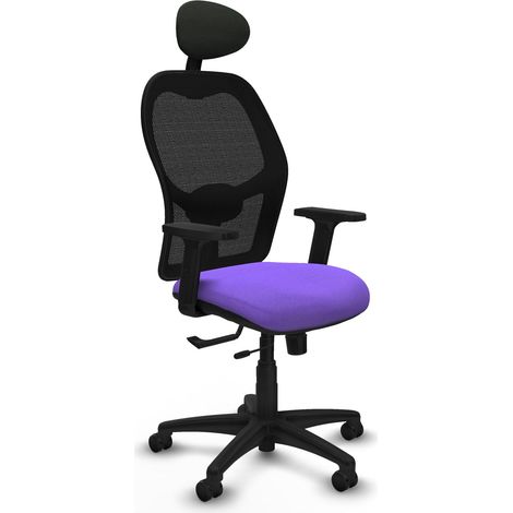 Silla de oficina piqueras y crespo negro espuma 50 mm (1/2)
