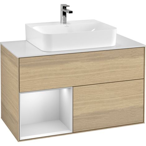 Villeroy & Boch G111MTPC Meuble sous-lavabo Finion G11 (1/2)