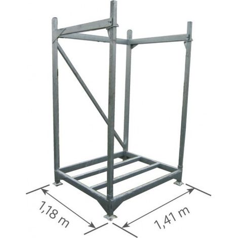 DUARIB - Rack pour garde-corps exm - acier galvanisé