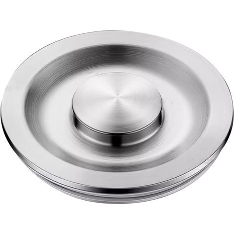 2 éviers de cuisine, bacs à vaisselle, couvercles en acier inoxydable, couvercles d'étanchéité d'évier, lavabos, bouchons d'eau, bouchons de lavabo (1/4)