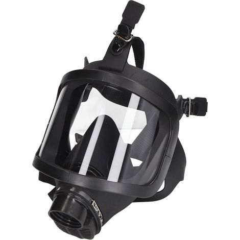 Masque respiratoire à gaz, anti-buée, résistant aux chocs, ajustable, connecteur RD40, respirateur de sécurité avec filtre, pour la protection du travail à l'extérieur (1/4)