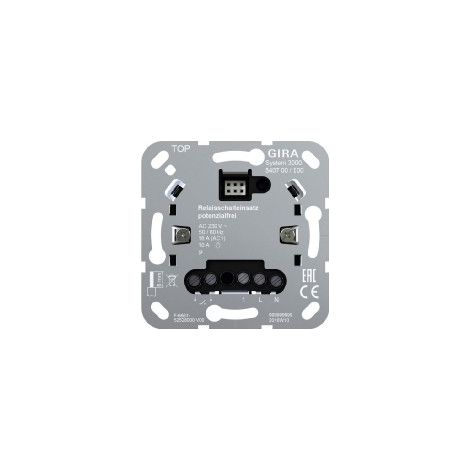 Gira S3000 Relaisschalteins. pot.frei Einsatz [540700], 5407 00