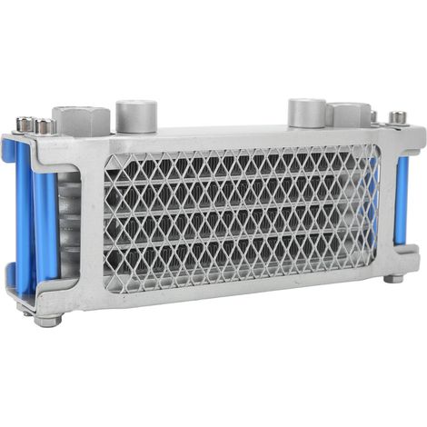 Refroidisseur d'huile boîte de vitesses moteur anticorrosion résistant chaleur pour moto poutre courbe 50‑150CC (1/5)