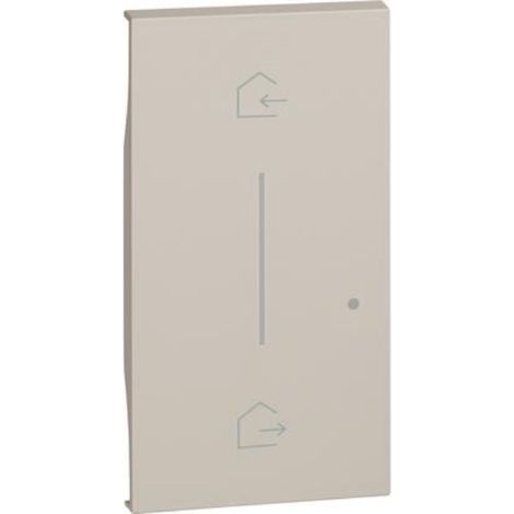Cover Illuminabile Entra&Esci Wireless Sabbia Living Now ( Bticino Cod. Km40M2 ) (1/2)