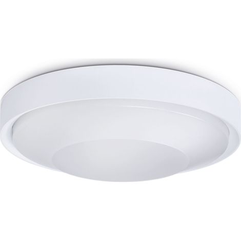 Plafón FLOC IP65 LED SMD AC 30W 3000lm(2280lm) CRI80 3000K 120º Blanco