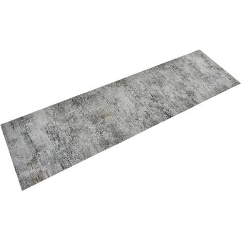 Tapis Salon，Tapis Chambre，Tapis de cuisine lavable impression béton 45x60 cm velours