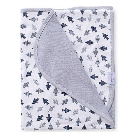 BAMBOO Couverture en bambou - double face en boîte 75x100 (1/2)