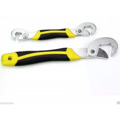 TrAdE Shop Traesio - Set 2 Pezzi Chiave Universale Per Dadi Bulloni 9-32 Mm Fai Da Te Multiuso -