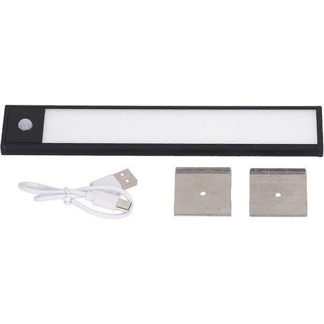 LED-Bewegungsmelderleuchte aus Aluminiumlegierung, intelligente kabellose USB-Kleiderschrankleuchte mit Bewegungsmelder für Schränke