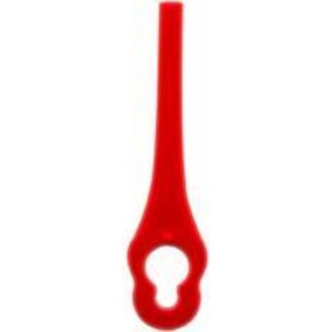 Lot de 100 PA6 Lames de Rechange compatibles avec Florabest Coupe Bordure LIDL FRTA 20 A1,FAT 18B2, FAT 18B3