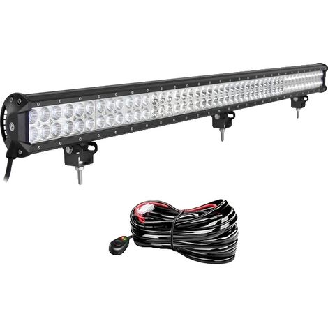 Barra de luz, haz combinado, construcción duradera, 1x288w con kit de cableado (1/2)