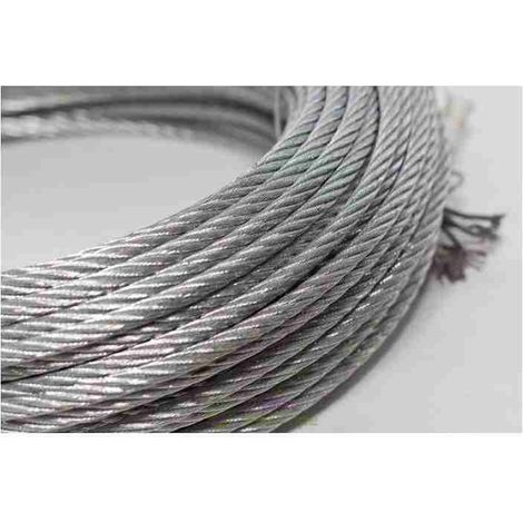PMCCA2.4630 Cuerda de acero Ø1,5 Longitud 6,5 Mt SU2010 Recambio original NICE PMCCA2.4630