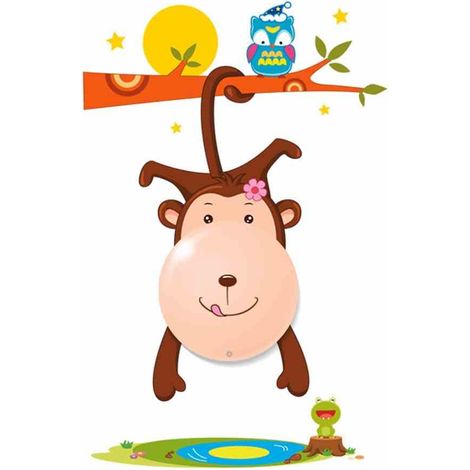 Lampada per bambini 1x0.6W LED MONKEY ML115 Milagro (1/3)