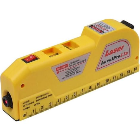 Niveau laser avec mètre ruban