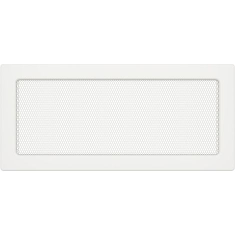 Griglia di ventilazione per camino Bianca - Classic 17x37 (1/5)