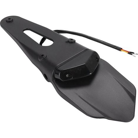 Fanale posteriore a LED, compatibilità universale, facile installazione, nero (1/2)