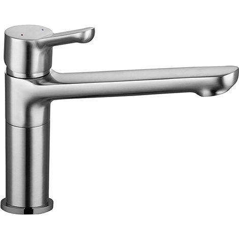 Edouard Rousseau - Mitigeur Evier MALOO HAUT - Inox (1/3)