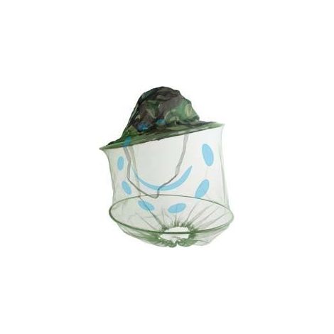 CAPPELLO CON RETINA PER PROTEZIONE DA INSETTI, ZANZARE, API