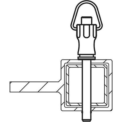 KIPP Kugelsperrbolzen Form A mit Griffmulde Ø 8mm L 30mm Edelstahl (1/2)