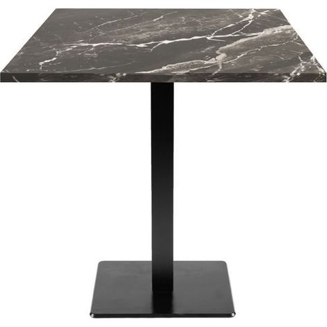 Table 70 x 70 cm - modèle Milan marbre royal
