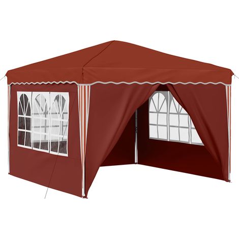 Maison Exclusive - Pop-up Partyzelt 288 x 288 x 245 cm Terrakotta (1/5)