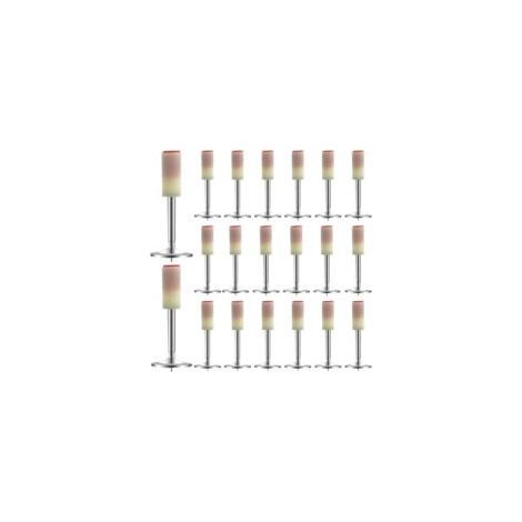 200 Pièces Clou Beton, Cloueur Beton, Clous pour Mini-7,3 mm Cloueuse, Loutil Parfait pour Mini Pistolet à Clous Manuel, pour Murale en Béton et Plafond de Conduit de Câble de Fixation et Réparation (1/5)