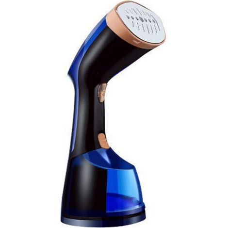 Handbügeleisen und Dampfgarer – Tragbarer Dampfgarer mit klappbarem Griff, 1500 W Schnellheiz-Reisedampfer für Kleidung, Faltenentfernung, für den Heim- und Reisegebrauch