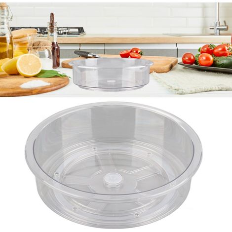 Étagère de rangement rotative à 360° pour animaux de compagnie (petit modèle) pour la cuisine et le réfrigérateur (1/5)