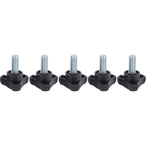 Kit de 5 vis de serrage triangulaires en plastique M10 25 mm (1/5)