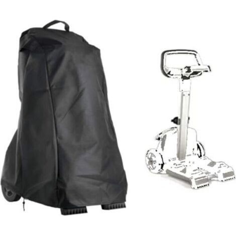 Housse pour robot nettoyeur de piscine, housse pour robot nettoyeur de piscine de jardin, avec poignée et cordon de serrage, imperméable, tissu Oxford 420D, noir, 56 x 66 x 107 cm (1/4)