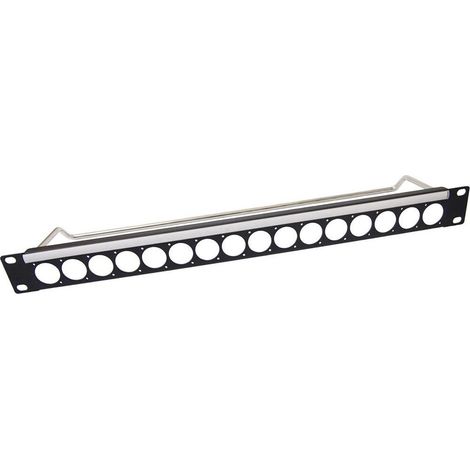 Panneau de brassage XLR Audio, Vidéo 16 Ports, Hauteur 1U ( Prix pour 1 )