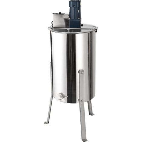HAUTOUR Essoreuse à miel électrique 140 W 220 V - 3 cadres (non inclus) - Collecteur de miel en acier inoxydable - Extracteur de miel électrique - Accessoire pour apiculteur (1/5)