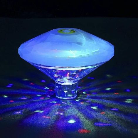 Éclairage de Piscine à LED sous-marine, lumière de baignoire pour enfants, étanche IP68, lumières de Piscine RVB avec 8 modes d'éclairage pour jardins, fontaines, baignoires, Piscines pour enfants, lu (1/5)