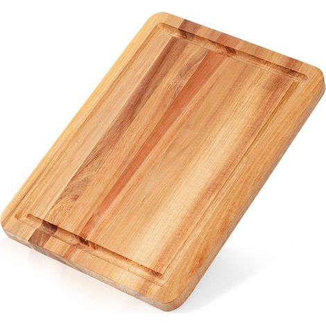 Tabla de cortar y servir de madera 28x20 cm