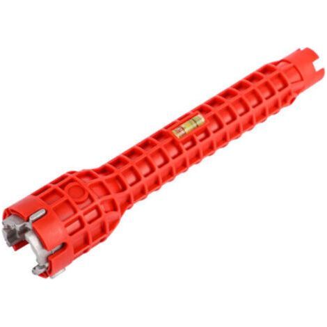 Faucet Wrench, Faucet Installation Tool, Faucet Sink Wrench, Faucet Wrench, Toilet Sink Plumber Tool, Bathroom Plumbing Tool, Pedestal Faucet Wrench (1/5)