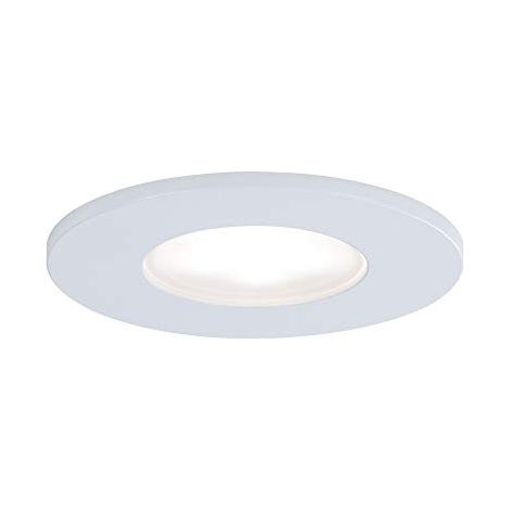 Paulmann 99936 Lampada LED Calla Tonda incl. 1 faretto da Incasso da 5W IP65 Bianco Opaco Luce per armadi plastica 4000 K 5 W (1/4)