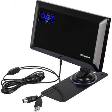 Antenna TV da interni DVB-T SLIM Wiedyska