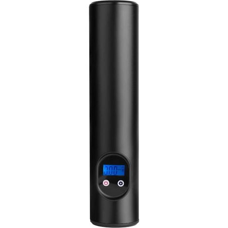 Pompe à air électrique, pompe à piles numérique LED, mini pompe à air électrique portable pour pneus de voiture, détachable (1/5)