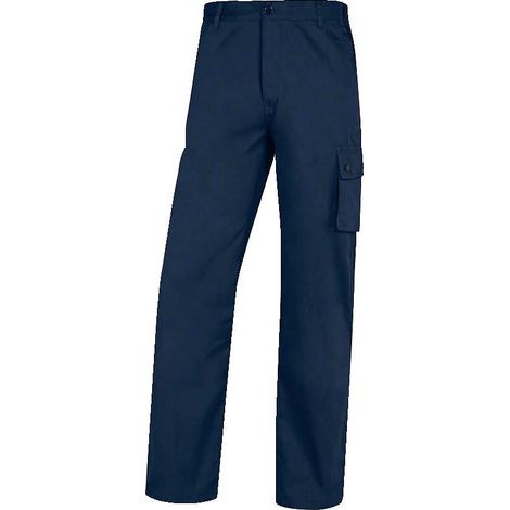 Pantalon 100 % coton PALIGA coloris bleu foncé taille S - DELTA PLUS