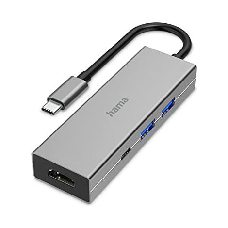 Adattatore hama usb c multi 4 porte hdmi (1/4)