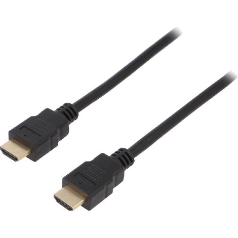 Cable HDMI 2.1 male des deux cotes 8K UHD 2m - Noir
