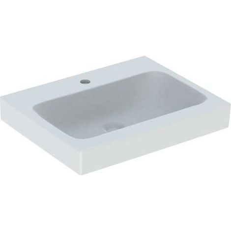 Geberit iCon lavabo 60x48,5cm blanc, 1 trou pour robinet, sans (1/3)