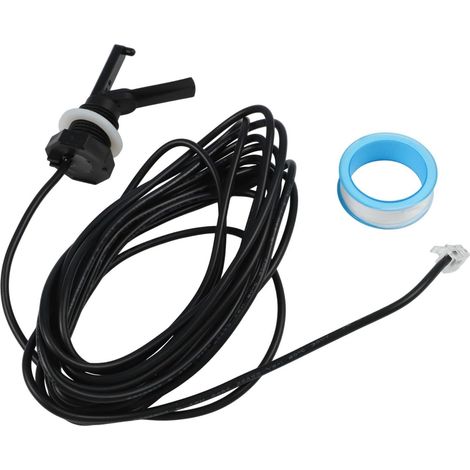 Interrupteur de débit de piscine pour systèmes de sel Rite Logic - Câble de 4,6 m - En polypropylène - Capteur de débit de rechange pour GLX Q 12DS C2 - Facile à installer - Design sensible (1/5)