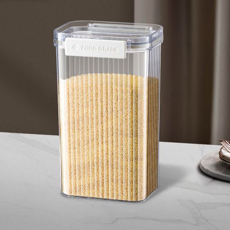 Boîte De Rangement Étanche - Bocal De Stockage Pour Céréales Et Thé - 1800 ml - ABS - Cuisine (1/3)