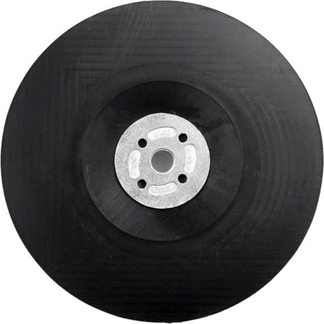 Disque de ponçage 180mm 7 pouces pour meuleuse, plateau support à 8600 tr/min, disque abrasif en acier et papier, lot de rechange (1/5)